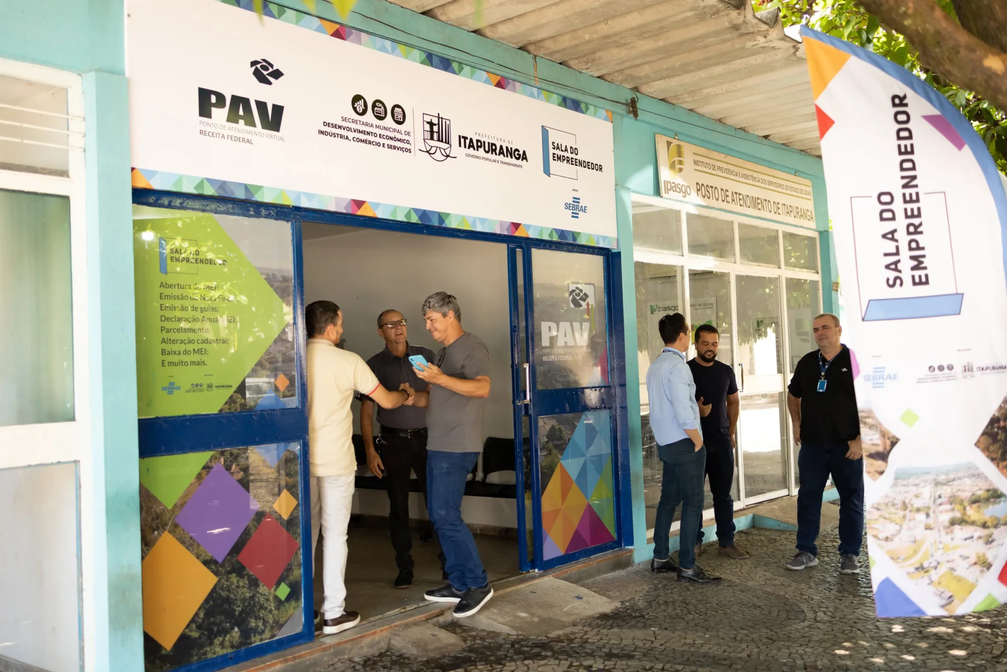 Itapuranga reinaugura Sala do Empreendedor com serviços da Receita Federal e aposta em novo ciclo econômico