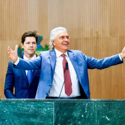 Caiado e Daniel Vilela anunciam fim da cobrança do Fundeinfra