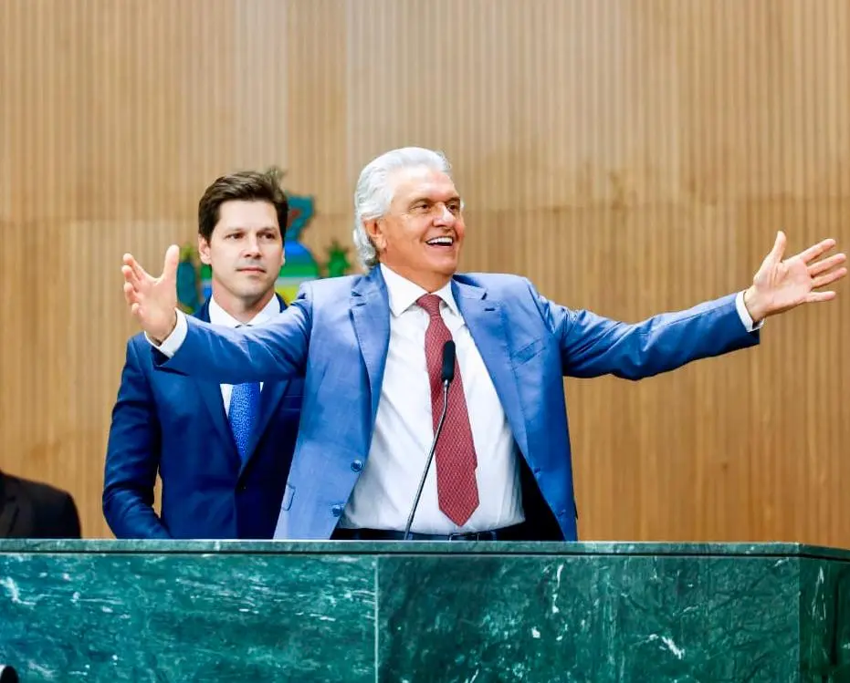 Caiado e Daniel Vilela anunciam fim da cobrança do Fundeinfra