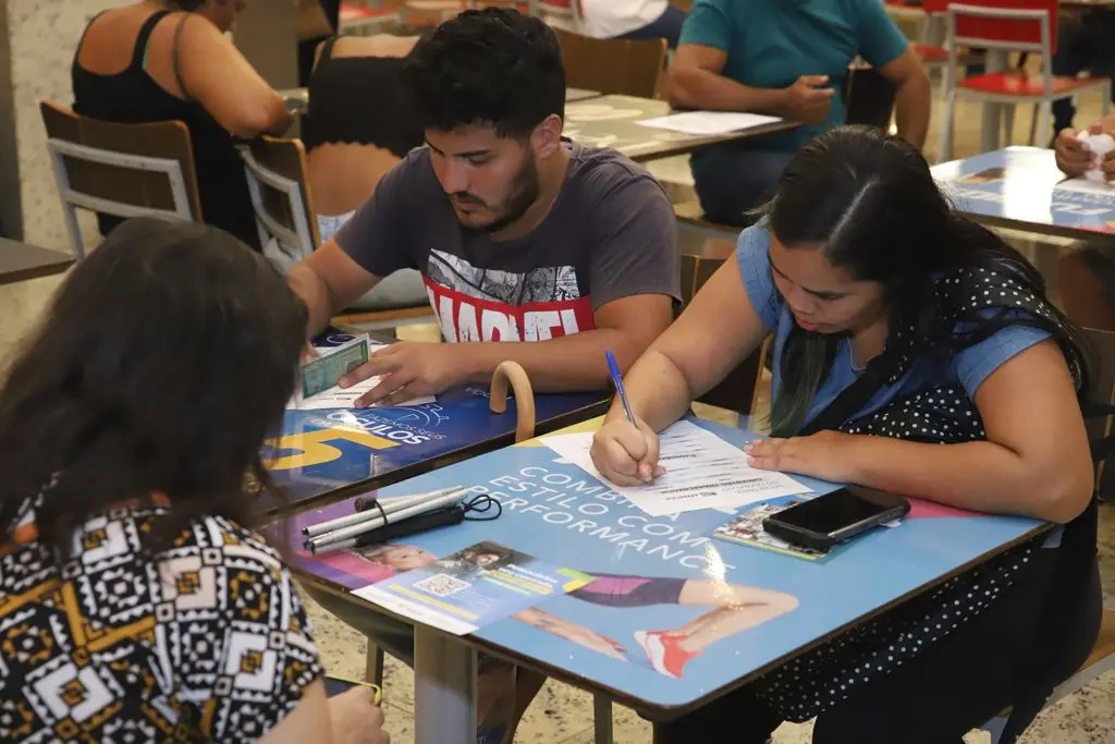 Cadastro e entrevistas de emprego acontecem às sextas-feiras no Aparecida Shopping, em Aparecida Shopping(Crédito da foto - Rodrigo Estrela - Secom Aparecida (1)