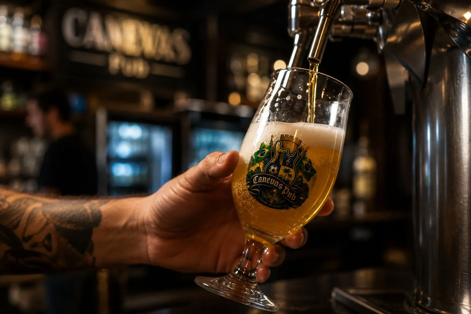 Canevas Pub lança cerveja low cal em Goiânia