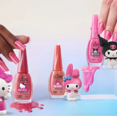 Colorama lança coleção Hello Kitty & Friends com tecnologia inédita e efeito cromado