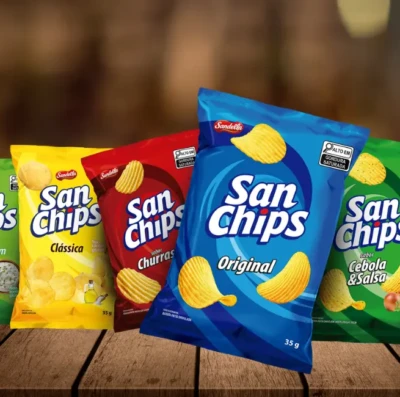 GSA aposta em snacks e lança nova era da SanChips