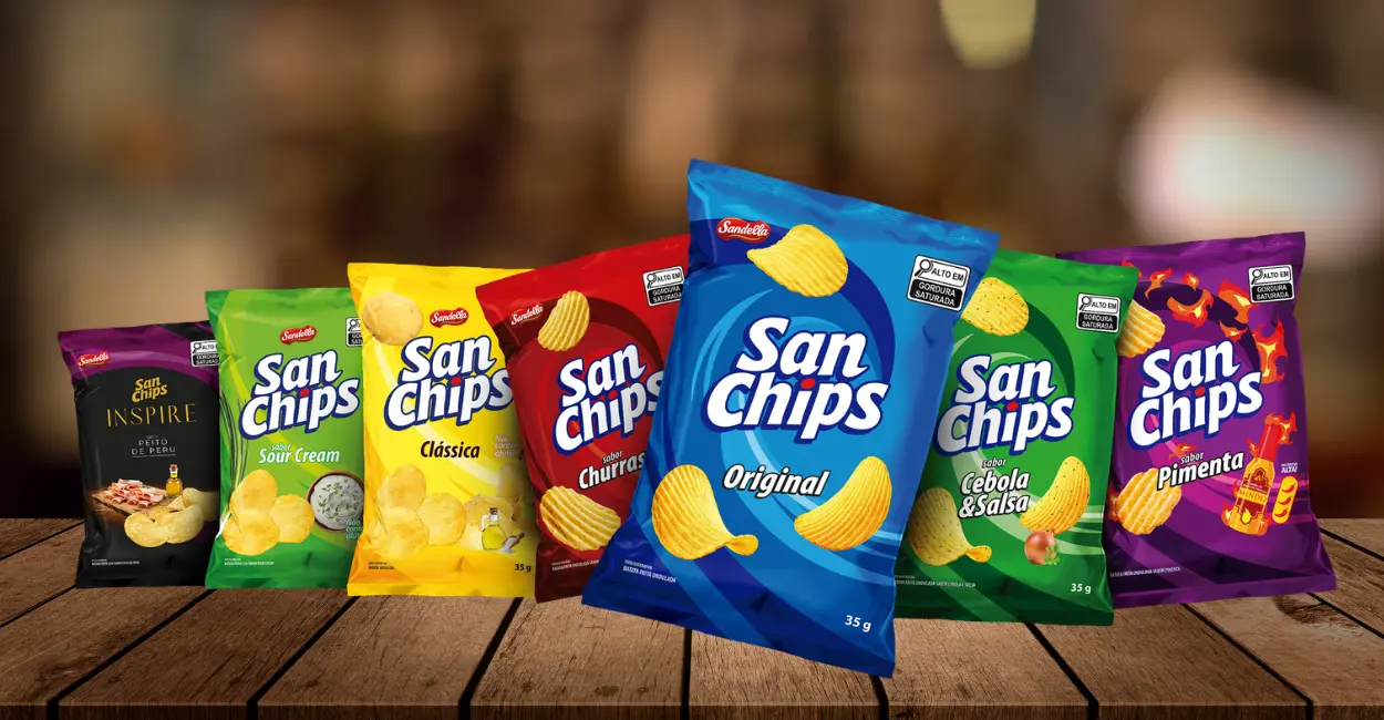 GSA aposta em snacks e lança nova era da SanChips