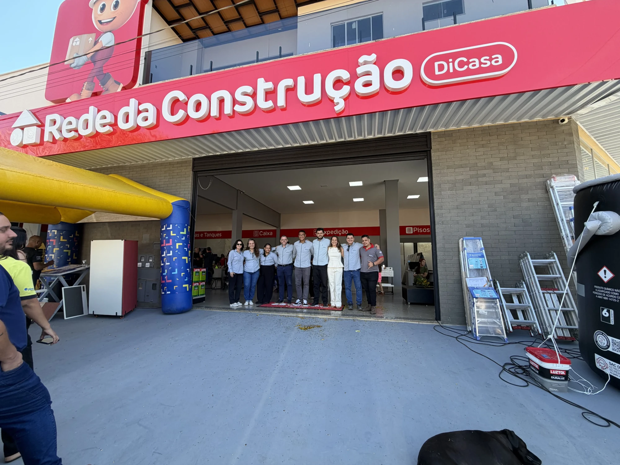 Rede da Construção DiCasa inaugura novo home center em Itapuranga e amplia oferta ao consumidor